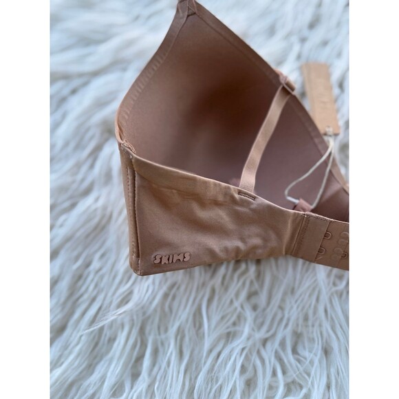 Skims Wireless Form T-shirt Bra Ochre Size 34D - Picture 6 of 7